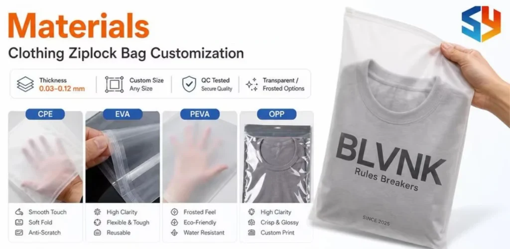 Clothes Packaging Bag Suppliers Wholesale Material Guide