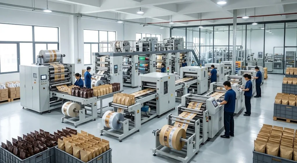 Coffee Packaging Bags Factory
